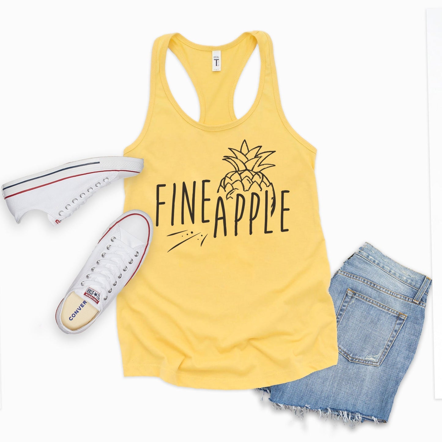 Fineapple Funny Gym Shirt | Workout tank for women | workout shirts | Fitness gift